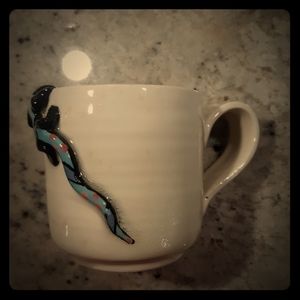 3D lizard mug